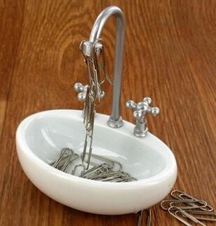 Promotion Magnetic Paper Clips Holder ,Kitchen Sink paper clips Holder