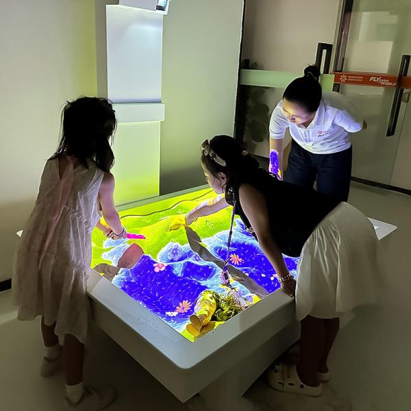 AR Interactive Sandbox Projector 3600 Lumens 5 Games Indoor