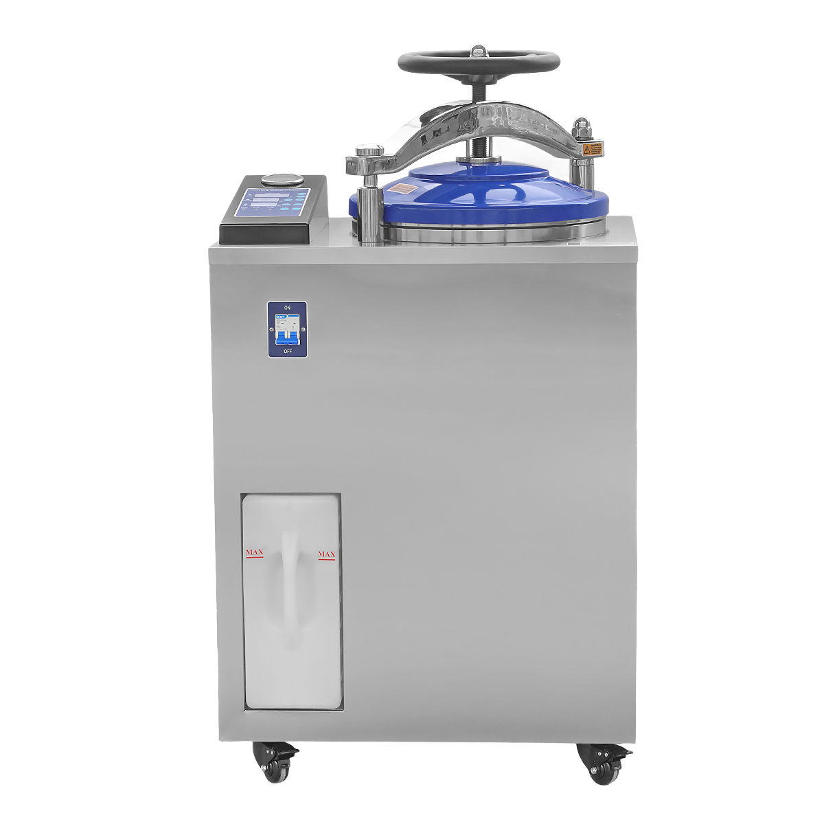 Cenlee OEM Laboratory Internal Cycle Steam Sterilizer 35-100L SUS304 116-134°C Digital Control Vertical Autoclave