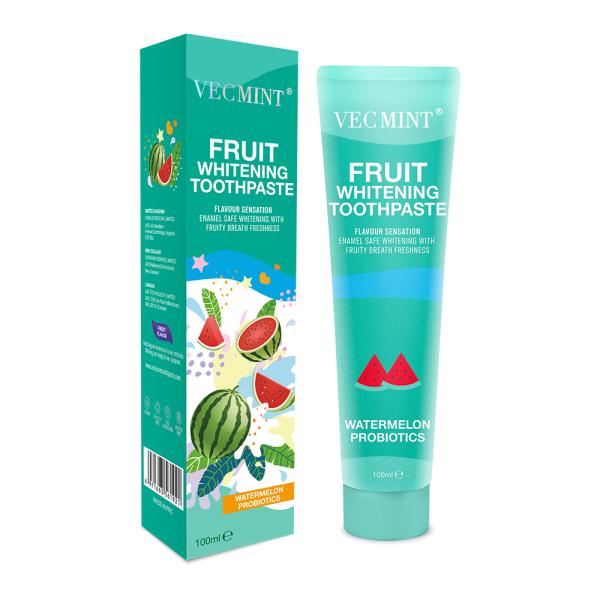 Soins bucco-dentaires Pâte à dents à saveur de fruits pour adultes Groupe d'âge Pâte blanchissante pour adultes