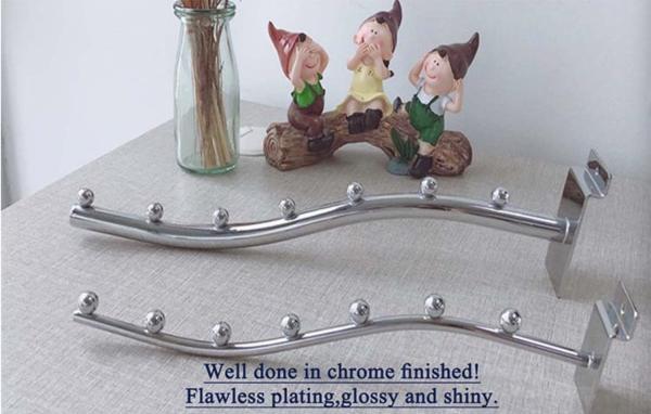 Display slatwall hooks / A column used clothes display metal hooks