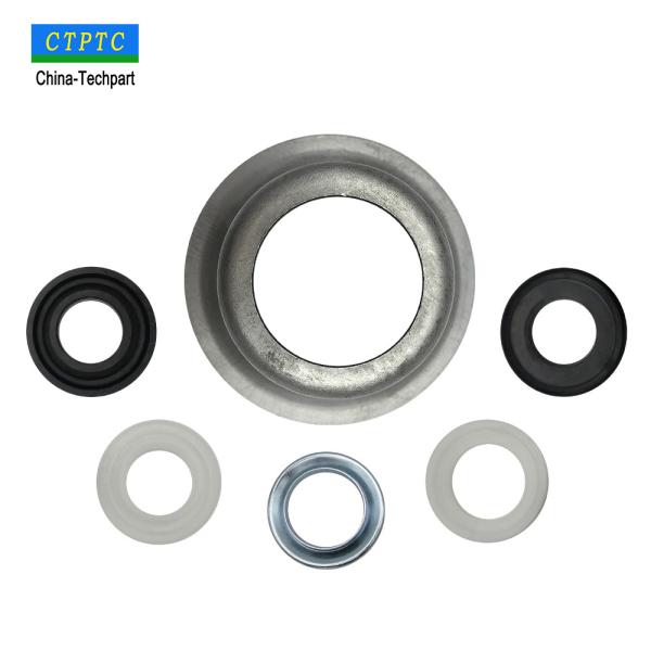 Acero carbono Rodízio de rolamento idler TK6204-109 para rolamento de transporte de correia