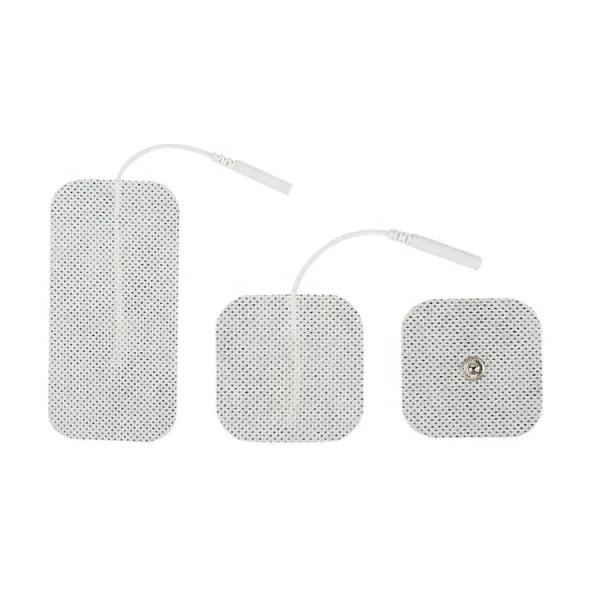 OEM Wired Physiotherapy Tens Electrodes Pad for Body Massager Muscle Stimulator