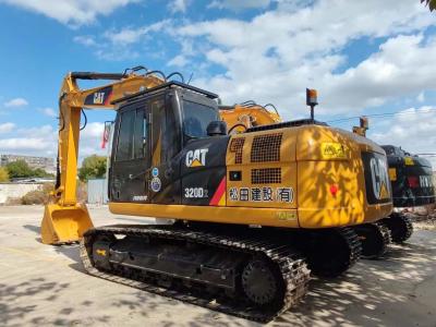 Used CAT 20-Ton 1.2M Caterpillar CAT320D2 Excavator Machine yellow low hours for sale