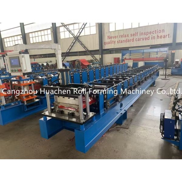 High Speed 15-20m/min Roofing Sheet Roll Forming Machine with 16 Stations and Chain Drive