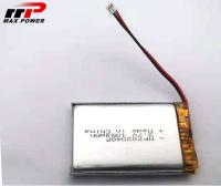bateria recarregável do polímero do lítio de 1050mAh 3.7V para a máquina do café