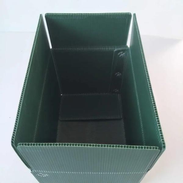 Folding Polypropylene Corrugated Plastic Shipping Container Box