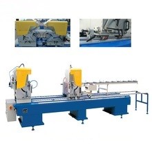 Aluminum Window Double Mitre Cutting Saw 430mm~5000mm Cutting Length