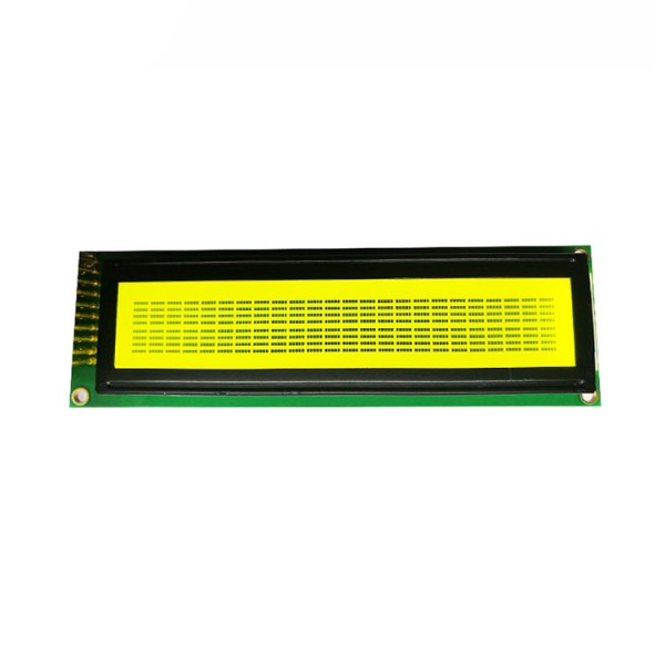 Customized 2402 Lcd Display Module 24x2 Yellow Lcd Display