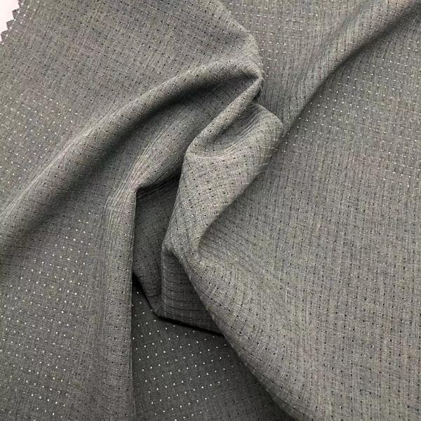 92% Polyester 8% Spandex 122GSM Eyelet Fabric For Sportwear