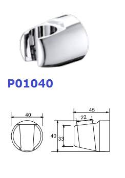 Plastic Wall Bracket Of Toilet Hand Faucet Bidets & Showers