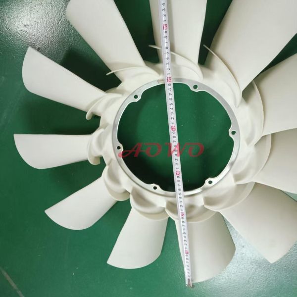 720mm Diameter Plastic Fan Blade for Truck XF105 Cooling System with Premium OEM Quality，1644886