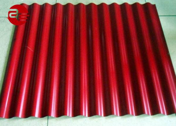 22 hoja galvanizada cubierta color acanalado del indicador 3.0m m