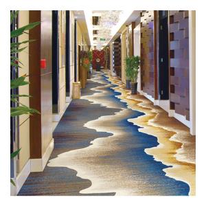 Tufted Luxury Hospitality Carpet Nylon Printed Carpet For Public Space Corridor
