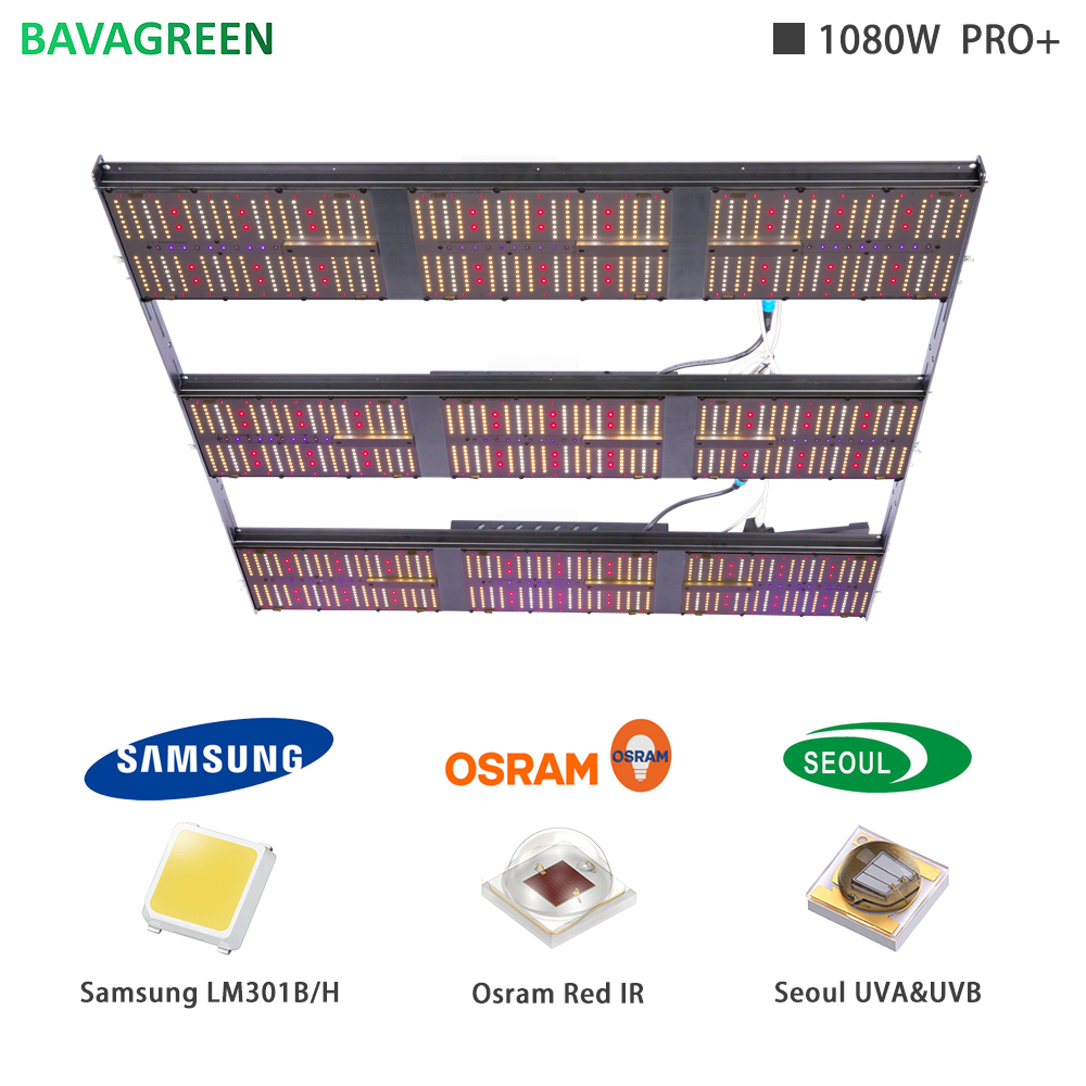 полное СИД спектра 1080W растет света 5X5 5000K крутое белое 2.65umol/J
