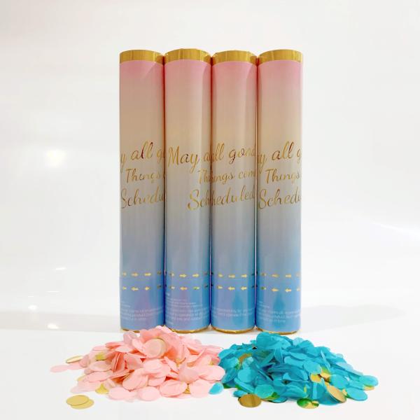 Confetti Powder Cannon with Custom Logo- 100cm Smoke Powder Confetti Sticks Cannons