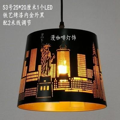 Southeast Asian Retro Vintage Hand Carved Pendant Lights for Living Room Lampshade Pendant light(WH-DC-46)
