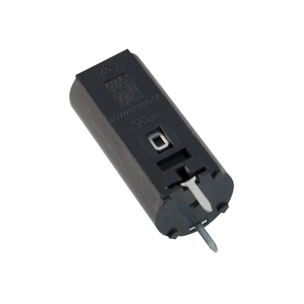 Cylindrical Vertical 5x20mm PCB Fuse Holder Block 10A 250VAC With Terminal Pitch 10mm