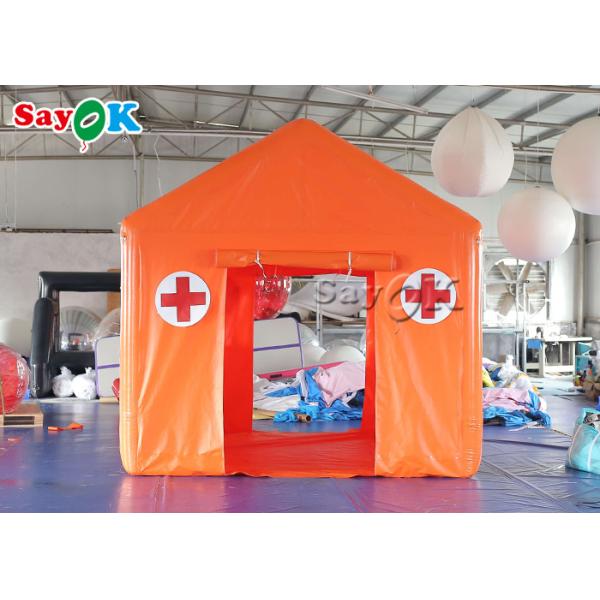 Field Hospital Tent PVC Tarpaulin Emergency Inflatable Medical Tent Waterproof