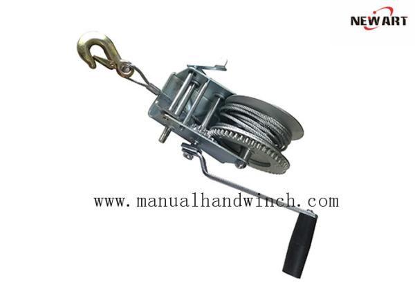 2500lbs Heavy Duty Hand Winch , General Purpuse Winch For lifting / Boat Trailer