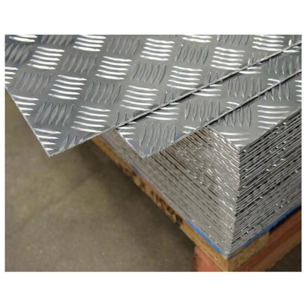 1050 1060 3003 Grande Pequeno 5 Barras Diamante Alumínio Trailer Pavimento Checked Plate For Deck