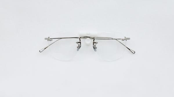 Rimless reading glasses metal b-titanium optical frame for women men super light