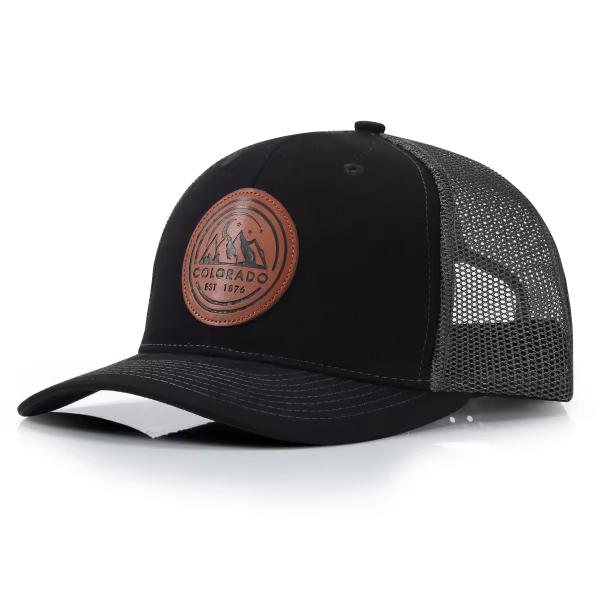 Elegante, cómodo y ajustado con 6 paneles, sombrero de camionero de perfil bajo, sombrero de béisbol de camionero.