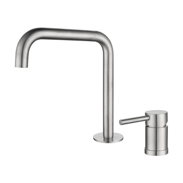 Countertop Basin Bathroom Faucet Tap Stainless SUS304 Kitchen Faucet Hot And Cold
