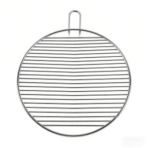 Easy-Clean Stainless Steel BBQ Grilling Net With Handle