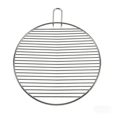 Easy-Clean Stainless Steel BBQ Grilling Net With Handle