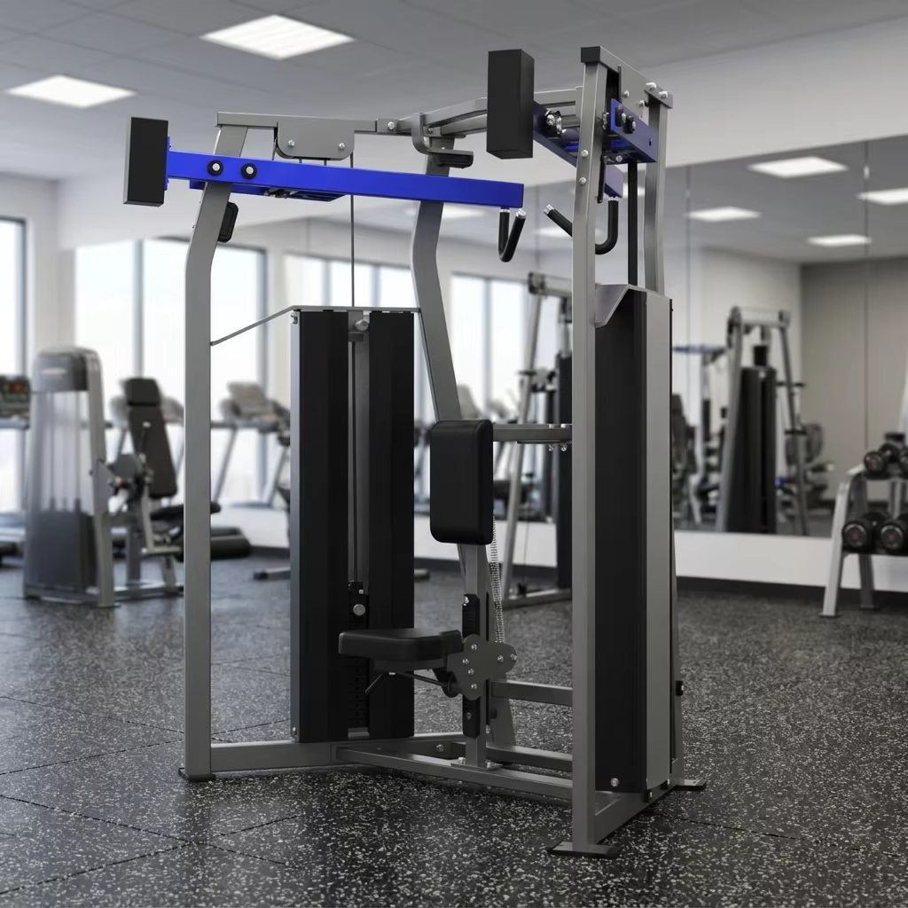 Commercial High Pulley Machine, Lat Pulldown Equipment for Gym Back Training