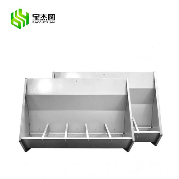 Factory Price Pig Farm Equipment Stainless Steel Double Side Automatic Pig Sow Feeder Trough Pig Feeder