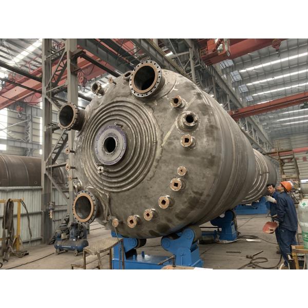 Coil type stainless steel storage tank with fence for Chemical industry