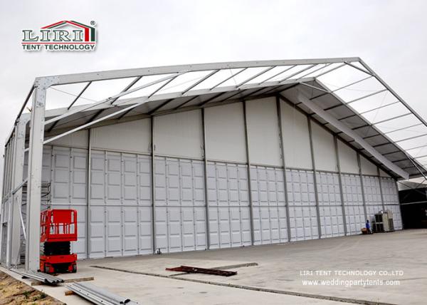 50m Width Clear Span Tents With ABS Walls For Church Event In Africa