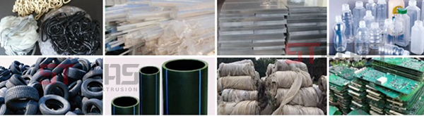 Stainless Steel 2200kg / H Plastic Crusher Machine For Waste Recycle