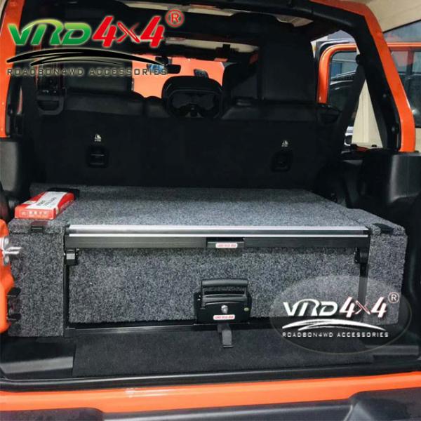 OEM 4x4 4WD Storage Drawers Fridge Slide Module Rear Drawer 4x4 Cars Interior Upgrade Cargo Drawer for JK /JL/ FJ Cruise