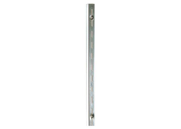 Tubo de aço entalhado 12 calibres, cor de prata calha de aço entalhada para a cremalheira do armazém