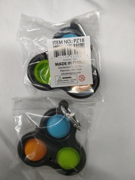 O dedo do PNF do impulso do OEM remexe-se certificado do FCC ROHS do CE do brinquedo 8x7.6x1.5cm