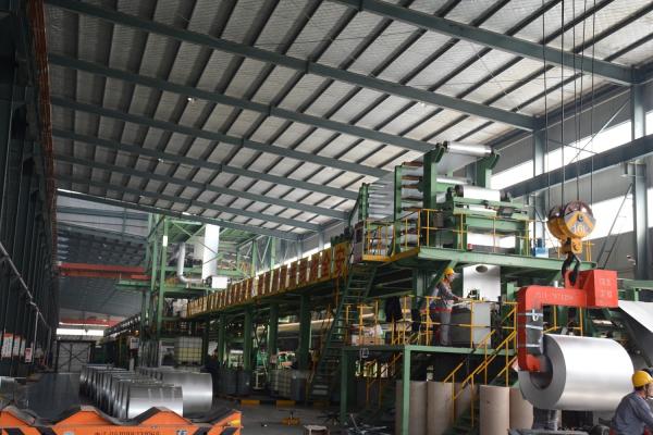 High Tensile Strength GL Steel Coil With 0.13-0.8mm Thickness AZ 30-200gsm