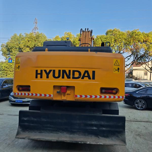 HYUNDAI 210W-9 210w-7 Second Hand Excavator Wheeled Used Excavator