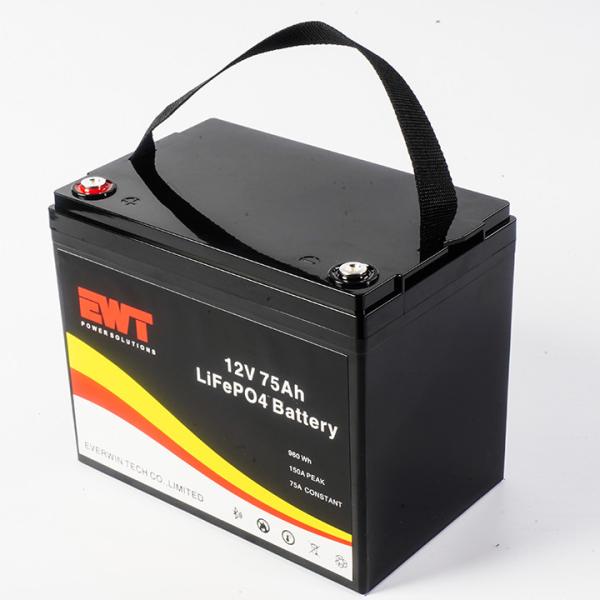 Bateria elétrica híbrida plug-in recarregável IFR32650 12v 100ah lifepo4 bateria para barco
