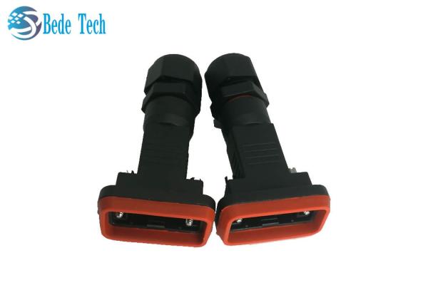 Waterproof AISG Connector RET AISG Cable Pulg D-USB 15 PIN 3G 4G Communication Cabinet Plug
