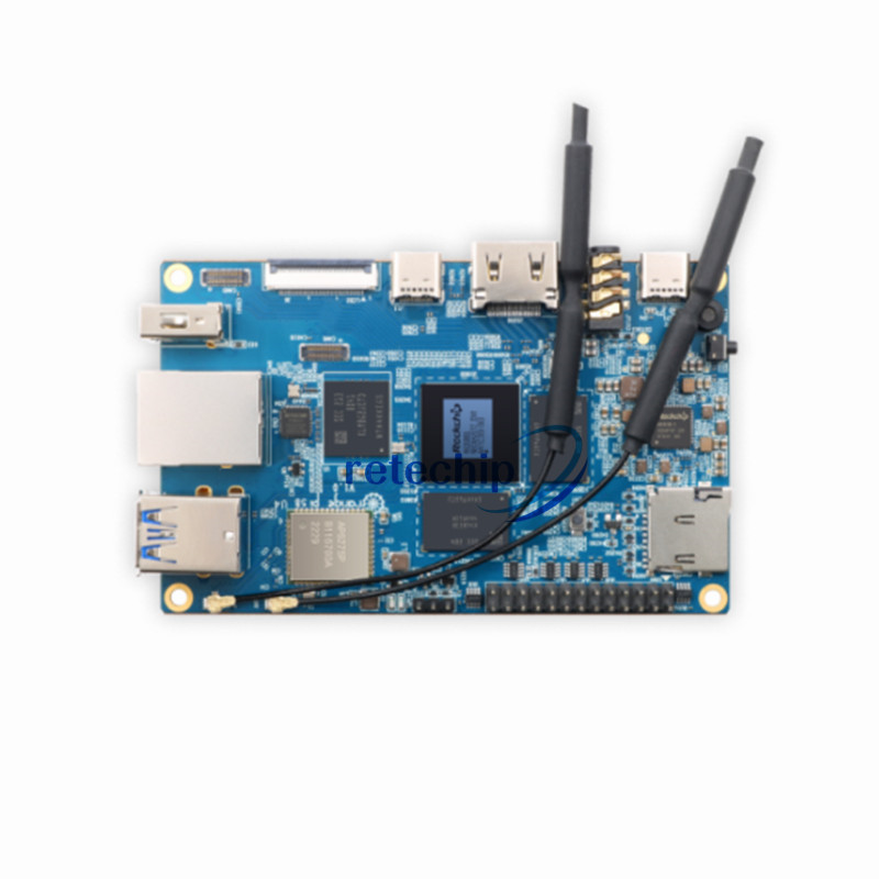 Доски RK3588S 2.4GHz развития Pi 5B 64Bit руки оранжевые для вычислять облака