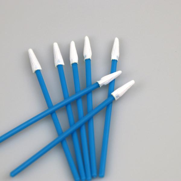 Mini Pointed Sharp Head Dustless Disposable Cleanroom Polyester Swab 100pcs/bag