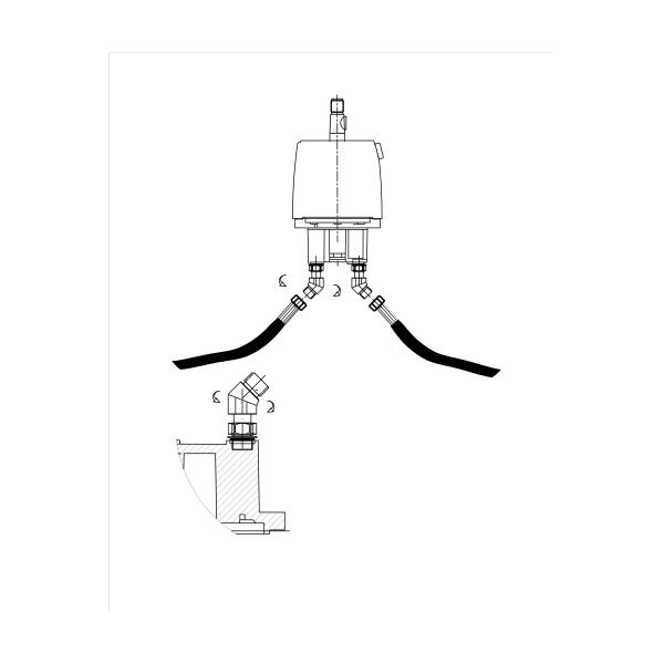 Marine Outboard Hydraulic Steering Kit For Boats Up To 150HP Outboard Engines Winibo ZA0300