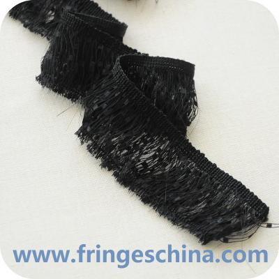 Handmade chainette custom polyester chain tassels fringes brush for curtain decoration