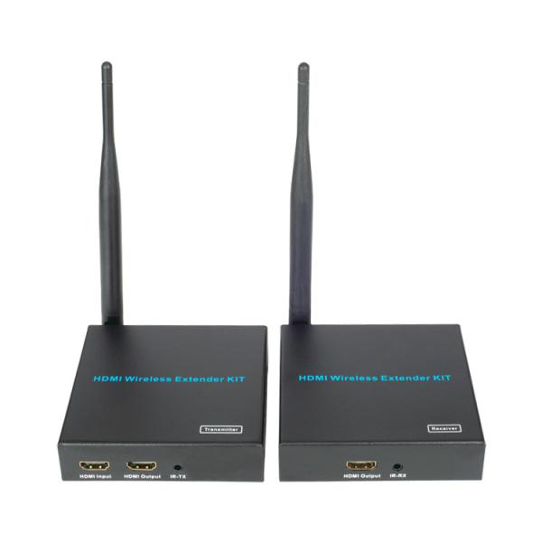 Black 100M 60HZ 5.8GHz HDMI Wireless Extender