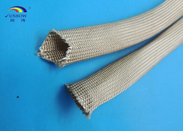 Eco-friendly Flexible High Temperature Fiberglass Sleeving Fireproof for Carbon Brush