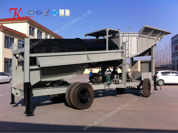 gold gemstone diamond mining equipment separating machine gold trommel washing plant for sale