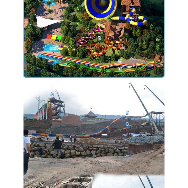 Large Pool Aqua Park Equipment for Sale